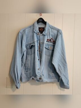 VTG Orange County Choppers Men’s Denim Jacket Embroidered Logo Sz. (XL)